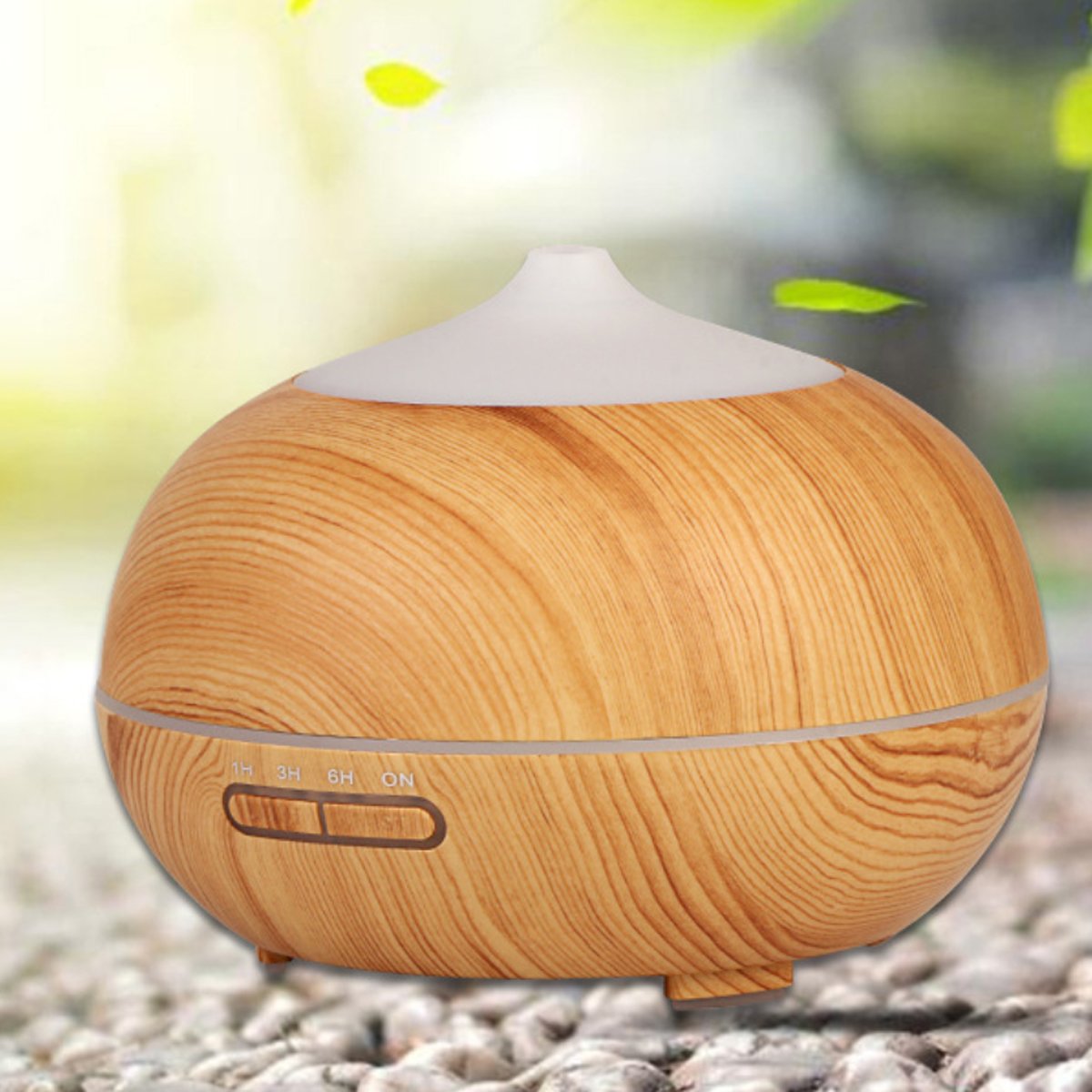 Wood Grain Essential Oil Diffuser and Humidifier