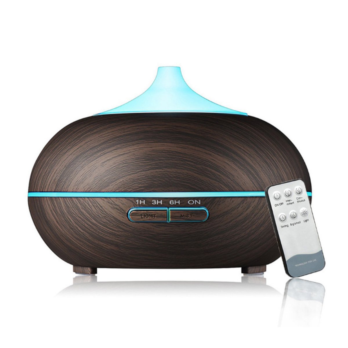 Wood Grain Essential Oil Diffuser and Humidifier