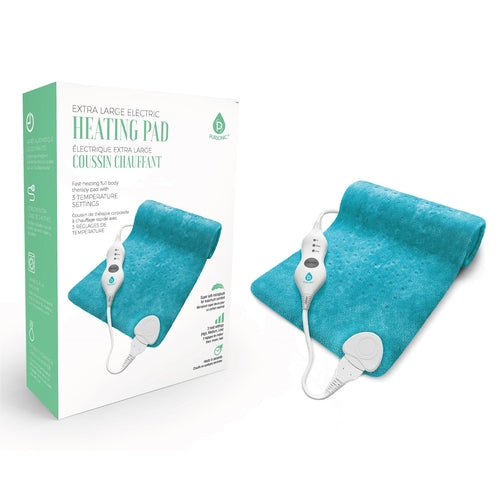 Electric Heating Pad, XL 12x24 with Auto Shut-Off